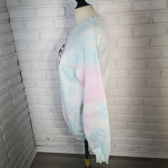 Coastal Culture Ladies Size XS Fleece Lined Pink Blue Green Sweat Shirt - Picture 4 of 9